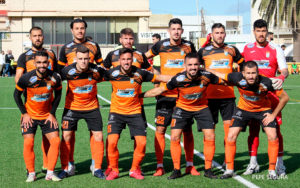 Formación del Xerez CD en su visita a Ceuta el pasado mes de diciembre