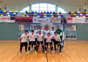 Formación del Ceutí B , este domingo antes de medirse al Bujalance en el 'Guillermo Molina'