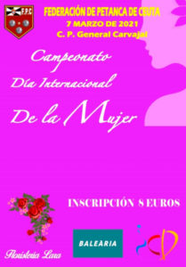 Cartel del torneo suspendido