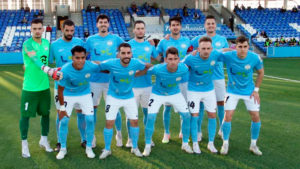 Una formación de esta temporada del Ciudad de Lucena