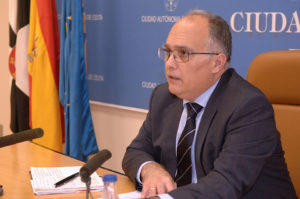 Alberto Gaitán, portavoz del Gobierno de Ceuta