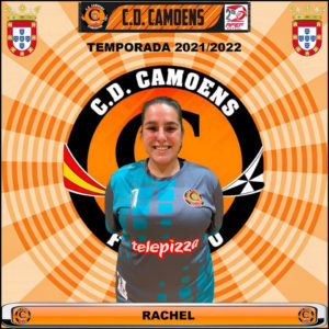Así ha anunciado el Camoens la renovación de su portera Rachel 