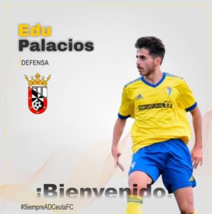 Edu Palacios defenderá los colores del Ceuta B