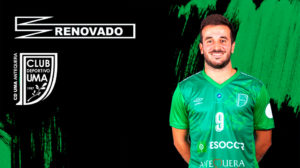 Así ha anunciado el UMA Antequera la renovación del ceutí Dani Ramos