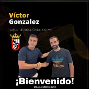 El sevillano será ayudante de Edu Villegas en la dirección deportiva de la AD Ceuta 