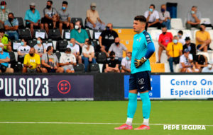Alejo Agüera fue titular en el partido ante el Villanovense de la primera jornada
