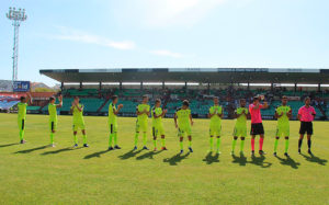 Hasta seis cambios ha introducido Chus Trujillo en el 'once' inicial