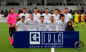 Once inicial del conjunto blanco que se ha enfrentado al San Fernando