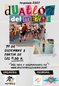 Cartel anunciador de la prueba