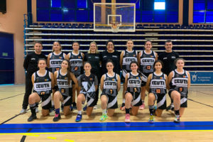 El equipo ceutí, en el pabellón Ciudad de Algeciras