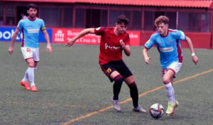 Un lance del partido disputado este miércoles en La Palma / Córdobadeporte