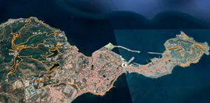 Rutómetro de la prueba ciclista