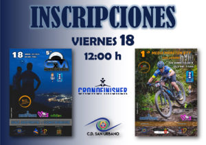 Las inscripciones se abren este viernes a las 12:00