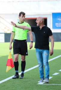 Chus Trujillo, ya exentrenador del Ceuta 