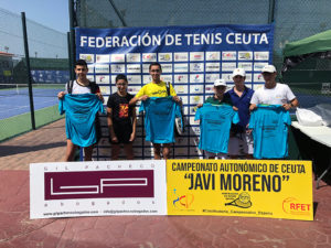 Varios de los jugadores participantes en la competición autonómica