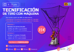 Cartel anunciador de la actividad 