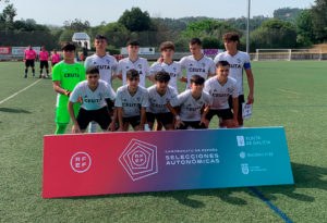 Formación inicial de la selección cadete de Ceuta 