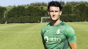 Juan Gutiérrez jugó la temporada pasada cedido en el Rayo Cantabria 