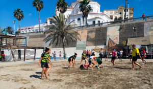 Una imagen del torneo que se celebra en La Ribera