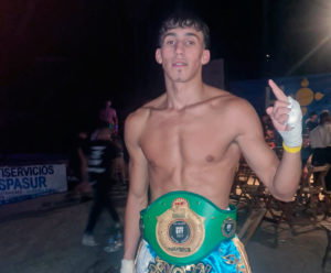 Mohamed Patas, tras ganar en Estepona 