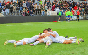 El ceuta quiere repetir ante el Deportivo imágenes como esta ante el San Sebastián de los Reyes / Foto: Zaki