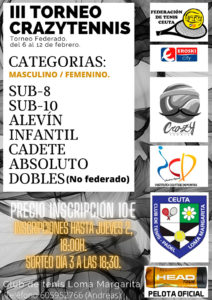 Cartel anunciador de la competición 