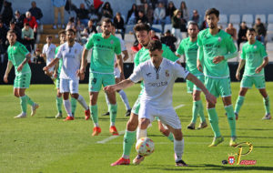 Rodri es el máximo realizador del Ceuta con 8 goles, 5 en Liga y 3 en Copa 