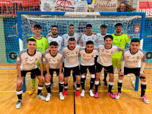 Formación del Ceutí B, este sábado en el 'Guillermo Molina'