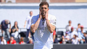 Rodri Ríos no podrá celebrar sus goles este domingo en el 'Alfredo Di Stéfano'