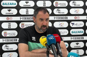 Juanma Barrero visitó la pasada temporada el Murube como entrenador del Mérida