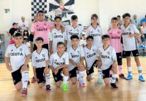 Formación de la selección de Ceuta de categoría alevín