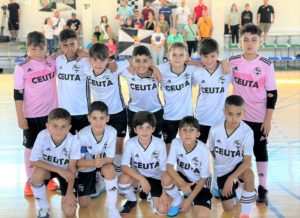 Formación de la selección de Ceuta de categoría benjamín