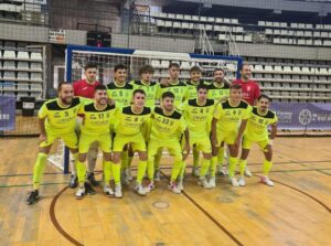 Formación de la UA Ceutí, este sábado en el pabellón Ciutat de Castelló