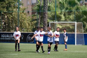 Imagen de uno de los partidos disputados durante el torneo 