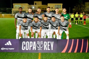 Once inicial del Ceuta 6 de Junio en su partido contra el Buñol