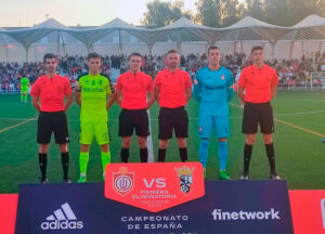 Pérez Hernández dirigió el Utrera, 0-Ceuta, 1 de la Copa del Rey la pasada temporada 