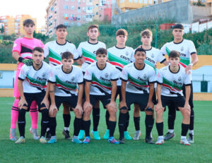 Once inicial del Sporting Atlético antes de medirse al Sevilla