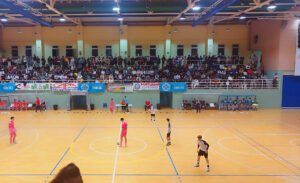 Imagen de uno de los derbis de la pasada tenporada 