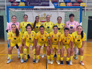 Formación del Martos FS Jaén Paraíso Interior 📷 Rafa Peña