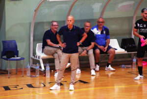 Pepe Narváez, este sábado, durante el partido contra el O Parrulo Ferrol