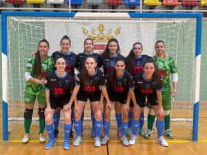 Formación del Rivas Futsal 📷 Rafa Peña