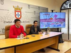 Un momento de la rueda de prensa de presentación de los 'BuyBonos Turísticos'