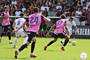 Ceuta y Sanluqueño empataron a dos en el Murube en la primera vuelta 