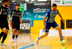 Un lance del choque disputado por el Ceutí este sábado en El Ejido