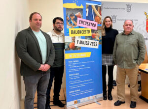 Un momento de la presentación del 'Encuentro Baloncesto y Mujer' 2025