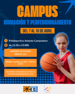 Cartel anunciador del Campus de la FBC