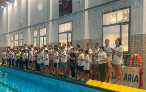 Los jugadores de Sabadell y Caballa, antes de empezar su partido 📷 Rafa Peña 
