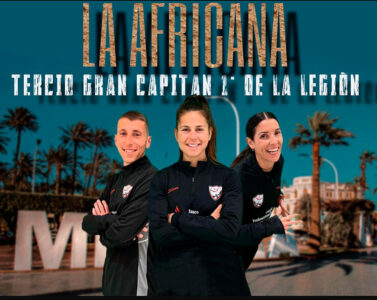 Álvaro Salguero, María Romero y Elena López, los representantes del Ramón y Cajal