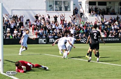 Martín Bellotti ha marcado el solitario gol de la victoria caballa