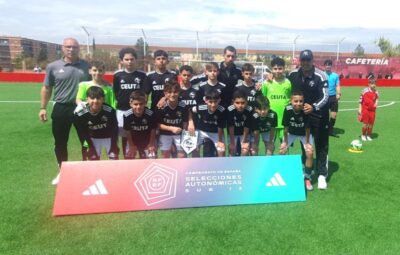 El combinado masculino Sub-12 de Ceuta 